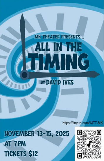 All in the Timing to Bring Laughter to the Morris Knolls Stage on November 13th