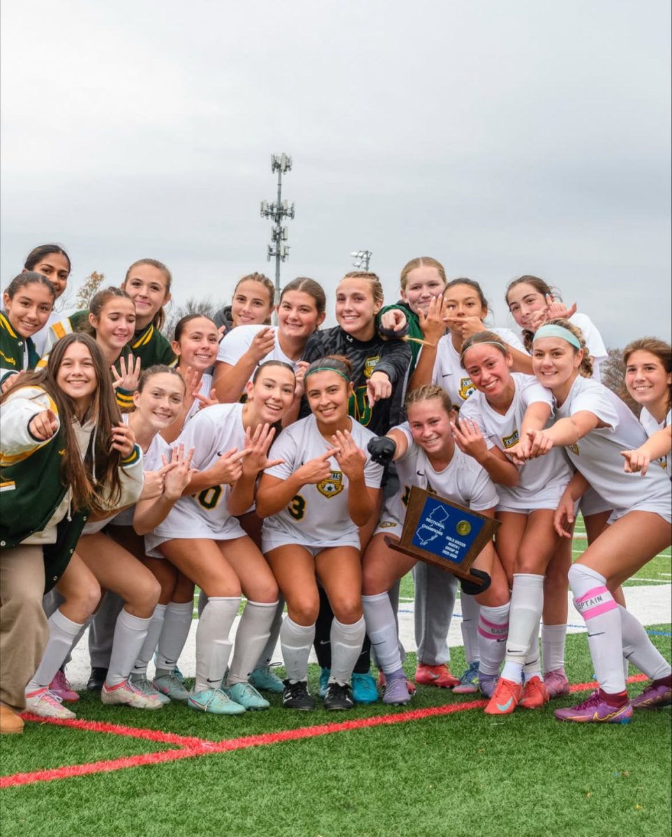 Morris Knolls v. Ramapo High School at the Girls Soccer State Sectional Finals Game