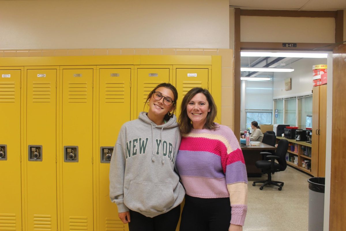 Mrs. Dickinson and Mady Barchetto